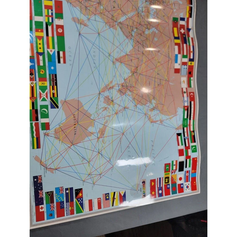 Take Off! World Edition Geography Board Game Resource Games Missing 1 Jet